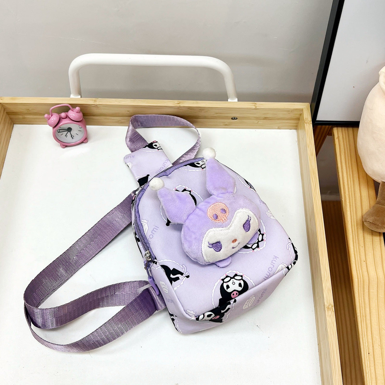 Children's Stylish Cute Plush Doll Cartoon Children's Waist Packs