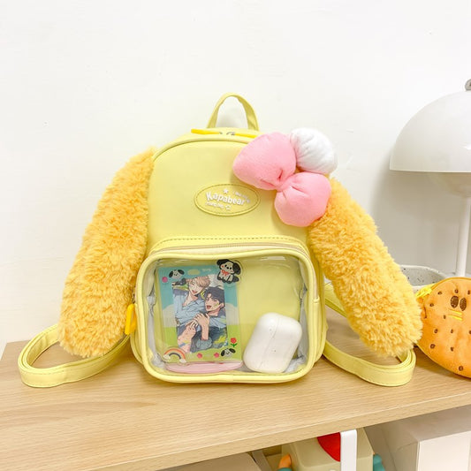 Cake Cartoon Double Snack Fresh Transparent Backpacks