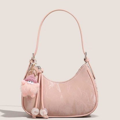 Women's Niche Design Underarm Exquisite Selenodont Portable Shoulder Bags