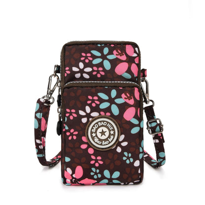 Korean Style Mobile Female Fabric Halter Phone Bags