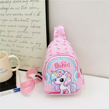 Children's Korean Cartoon Boys Cute Princess Small Children's Shoulder Bags