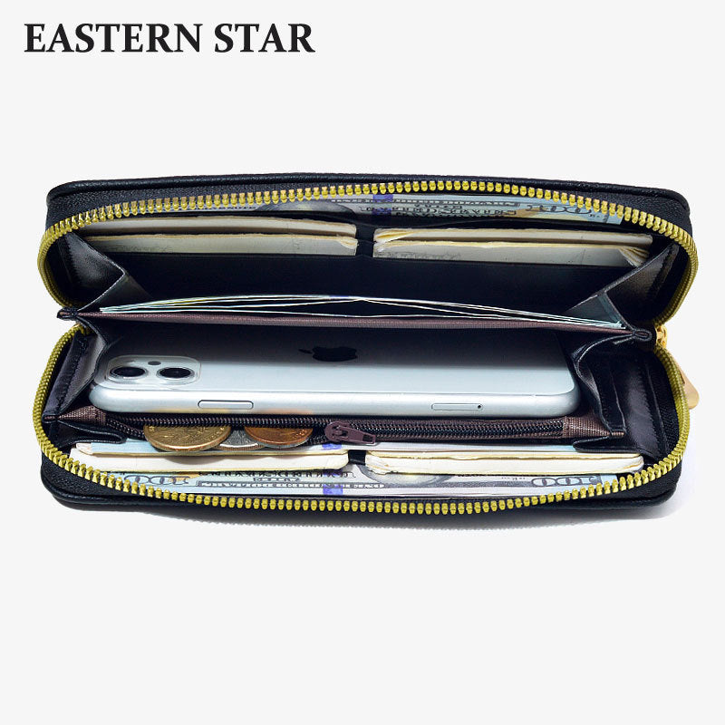 Women's Long Clutch Large Capacity Mobile Ladies Wallets