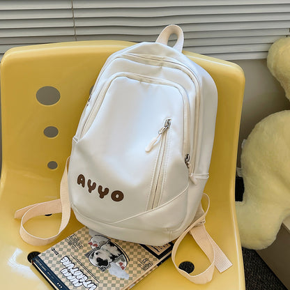 Women's University Style Junior High Make-up Class Backpacks