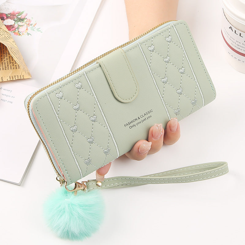 Women's Long Niche Design Style Korean Ladies Wallets