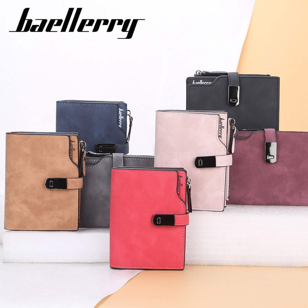 Women's Style Versatile Multiple Slots Soft Leather Ladies Wallets