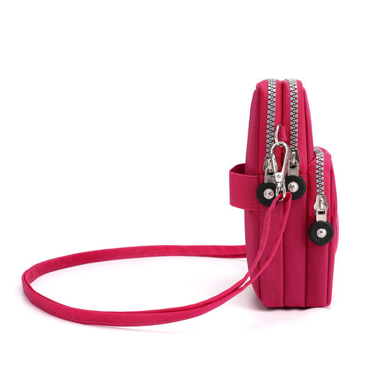 Korean Style Mobile Female Fabric Halter Phone Bags