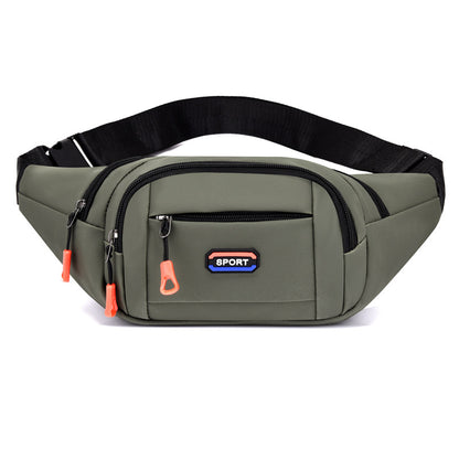 Men's Retro Large Capacity Slanted Construction Site Men's Waist Packs