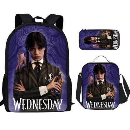 Adams Wednesday Three-piece Nylon High Quality Elementary School Students' Schoolbags