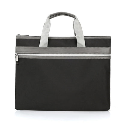 Sacs pour ordinateur portable en tissu Oxford pour femmes et hommes et sacs à fermeture éclair pour conférence