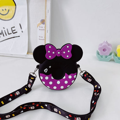 Cute Silicone Ribbon Super Mini Personality Children's Coin Purse