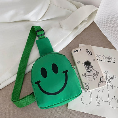 Sacs banane pour enfants avec smiley de style occidental