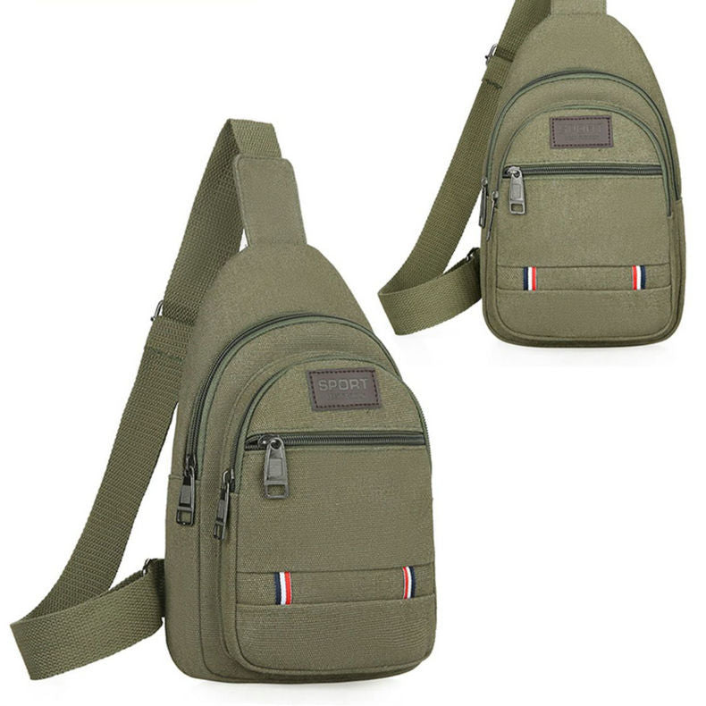 Women's & Men's & For Canvas Leisure Large Capacity Men's Waist Packs