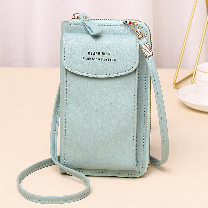 Women's Mobile Large Capacity Solid Color Fashion Phone Bags