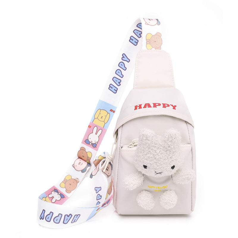 Women's & Children's & Canvas Fashion Bunny Cute Heart Waist Packs