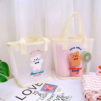 Beach Storage Large Capacity Cartoon Portable Handbags