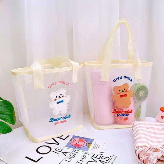 Beach Storage Large Capacity Cartoon Portable Handbags