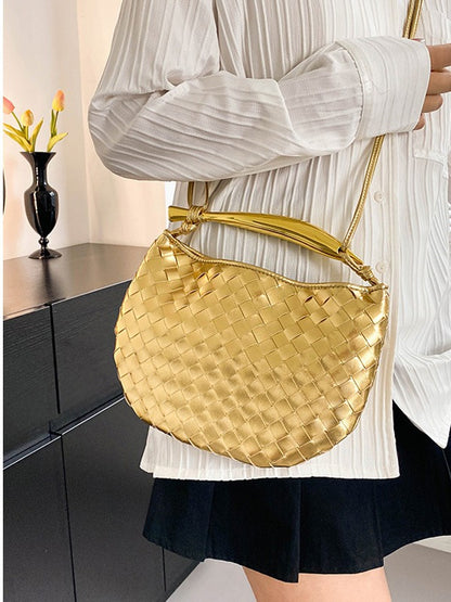 Women's Sardine Sier Woven Fashion Dinner Wedding Handbags