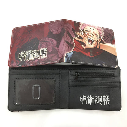 Stick Five Wu Leather Printed Spell Back Ladies Wallets