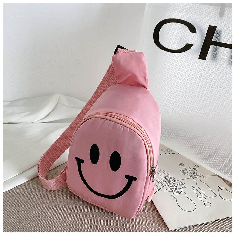 Sacs banane pour enfants avec smiley de style occidental