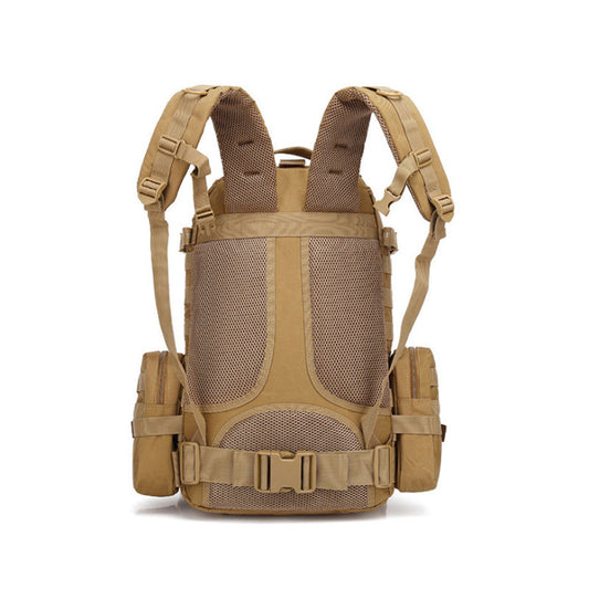 Sac à dos de sport militaire de grande taille pour hommes, idéal pour le camping et le cross-country