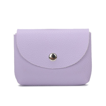 Women's Pattern Solid Color With Lid Imitation Coin Purses