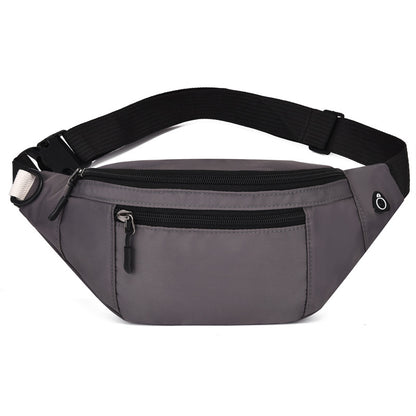 Women's & Men's Korean Style Fashionable Simple Multifunctional Oxford Cloth Waist Packs