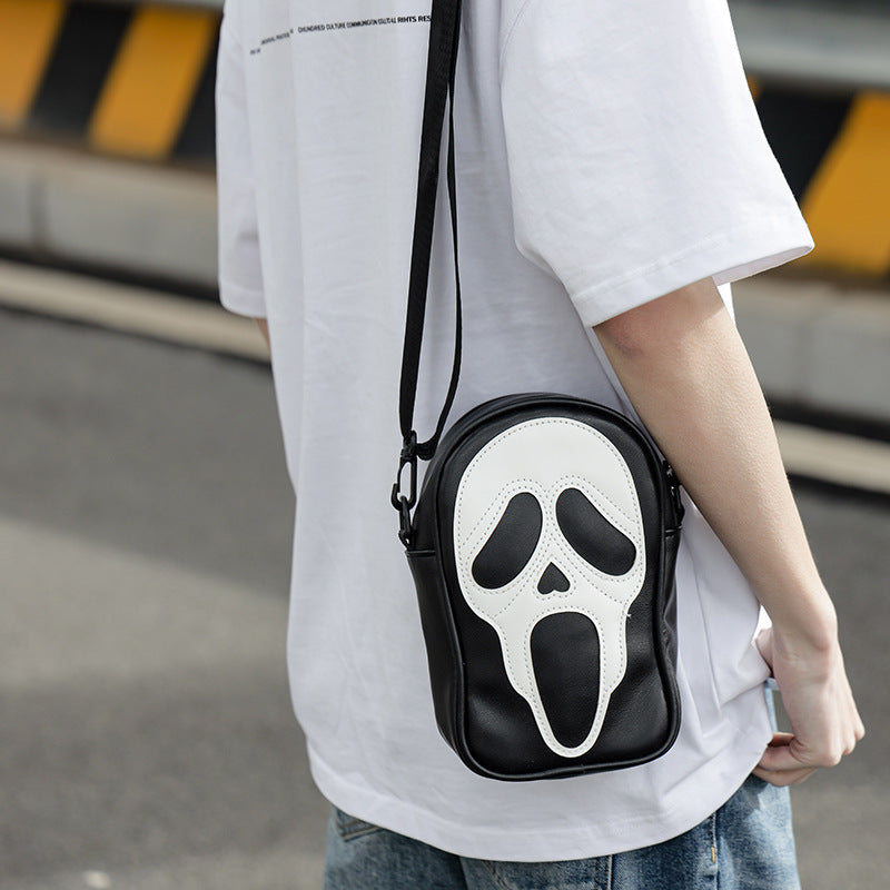 Women's & Men's & Korean Niche Trendy Funny Ghost Crossbody Bags