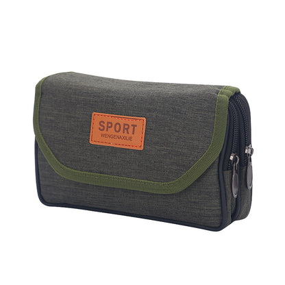 Men's Waterproof Oxford Cloth Stall Mobile Men's Waist Packs