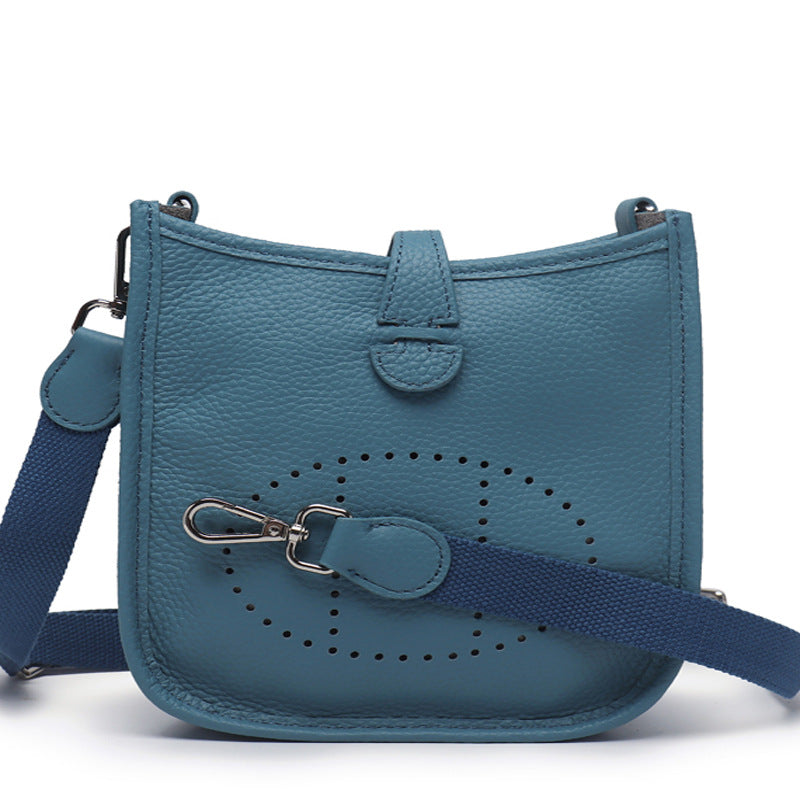 Women's Calfskin Mini Fashion Unique Hollow For Crossbody Bags