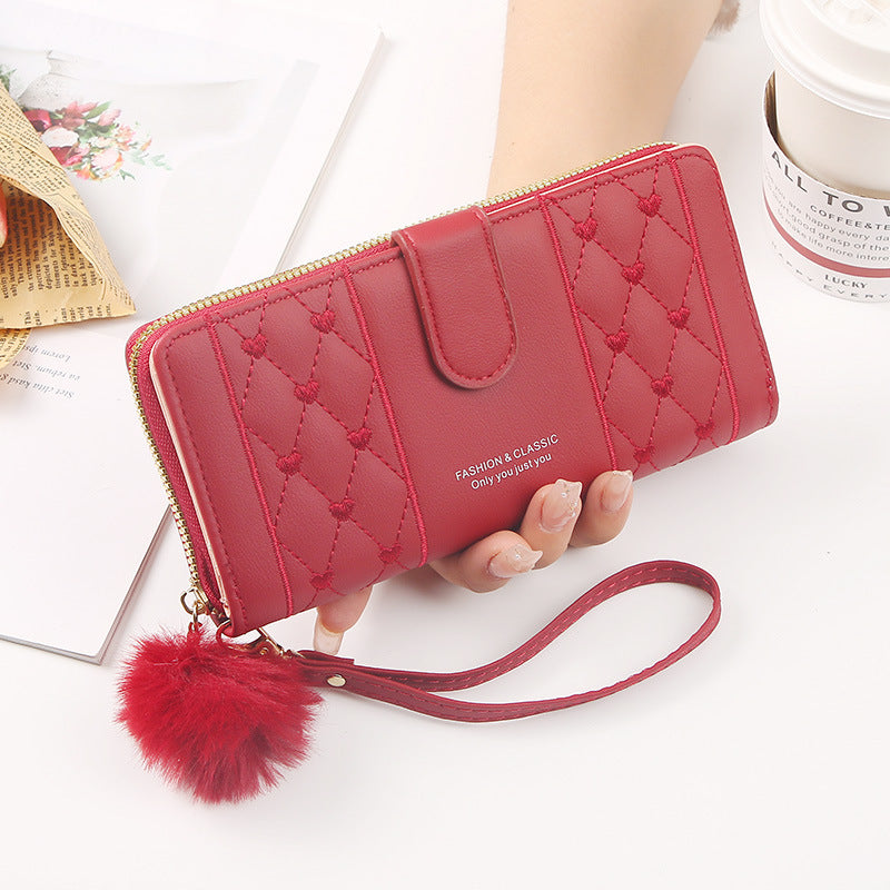 Women's Long Niche Design Style Korean Ladies Wallets