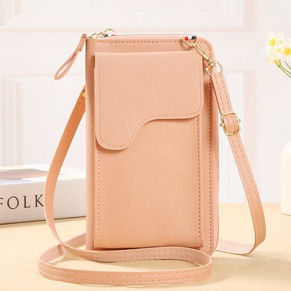 Women's Fashion Korean Style Large Capacity Long Phone Bags