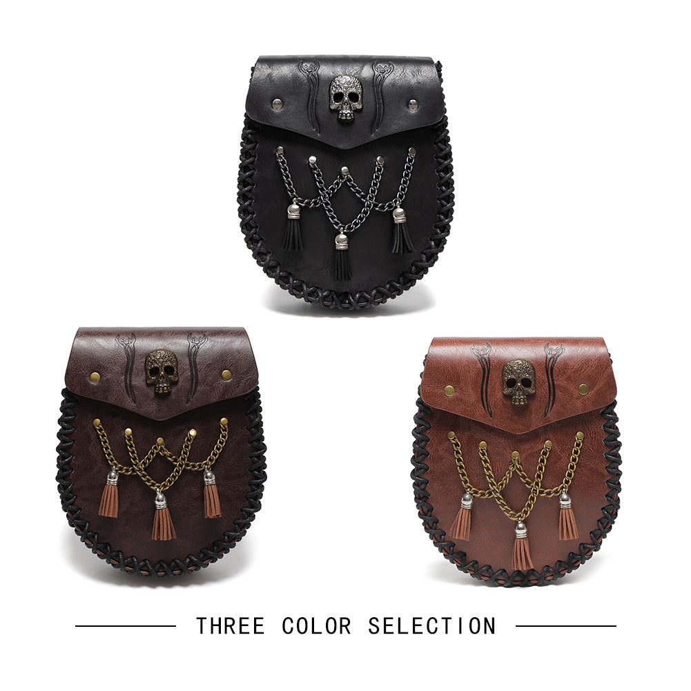 Viking Style Medieval Knight Retro Embossing Purses