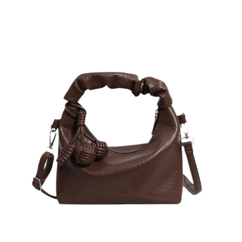 Women's High-grade Underarm Autumn Design Portable Dumpling Crossbody Bags