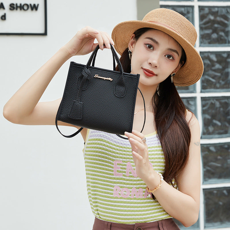 Women's Cool Trendy Fashion Lychee Pattern Crossbody Bags