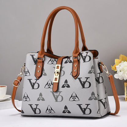 Simple Elegant Printed Large Capacity Korean Handbags