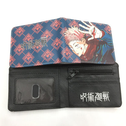 Stick Five Wu Leather Printed Spell Back Ladies Wallets