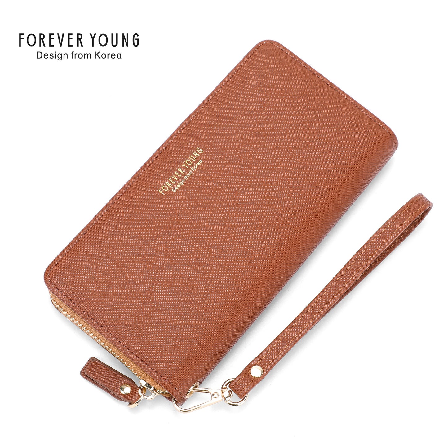 Women's Trendy Popular Long Zipper Clutch Ladies Wallets