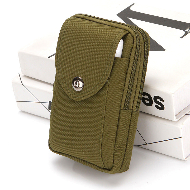 Men's Mobile Solid Color Vertical Guard Portable Bags