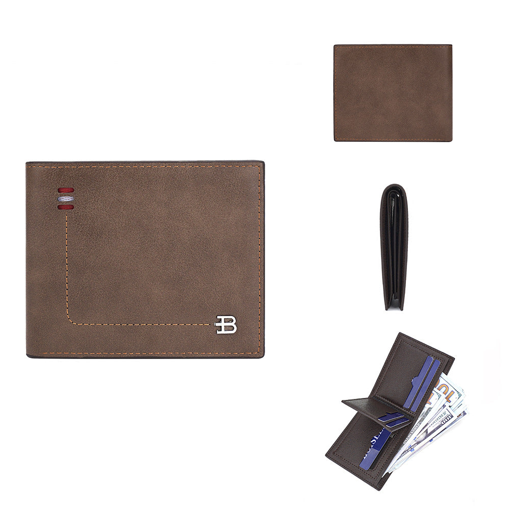 Men's New Stylish Charming Trendy Short Men's Wallets