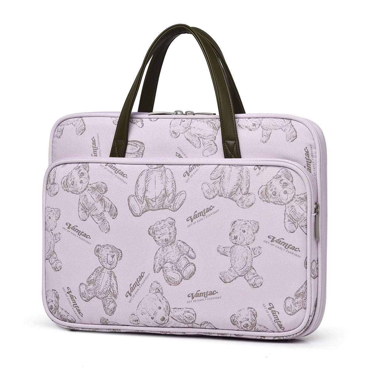 Sacs pour ordinateur portable pour femmes de haute qualité avec motif ours de dessin animé à la mode