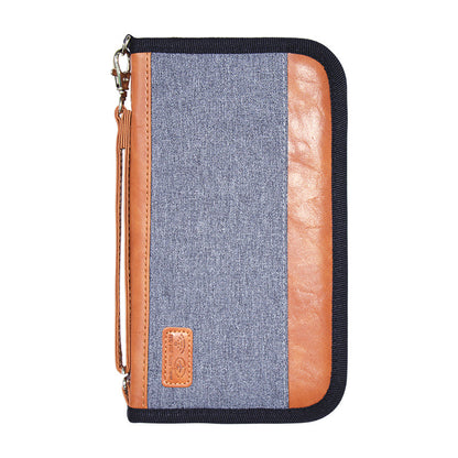 Passport Leather Document Large Capacity Swiping Id Package