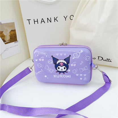 Children's Cartoon Small Korean Style Box Mobile Children's Shoulder Bags