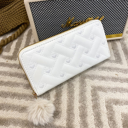 Comfortable Trendy Attractive Female Embroidered Clutch Ladies Wallets