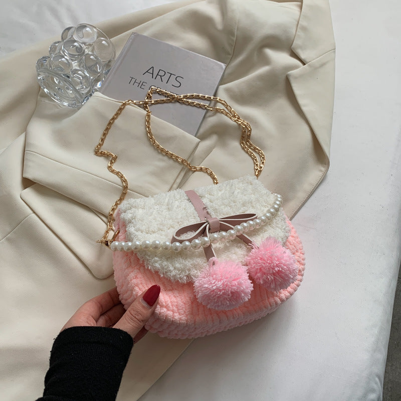 Material Homemade Girlfriend Gifts Mesh Ice Crossbody Bags