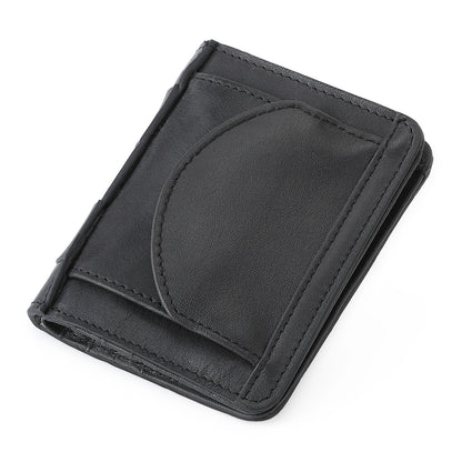 Women's Leather Style Mini Short First Layer Ladies Wallets