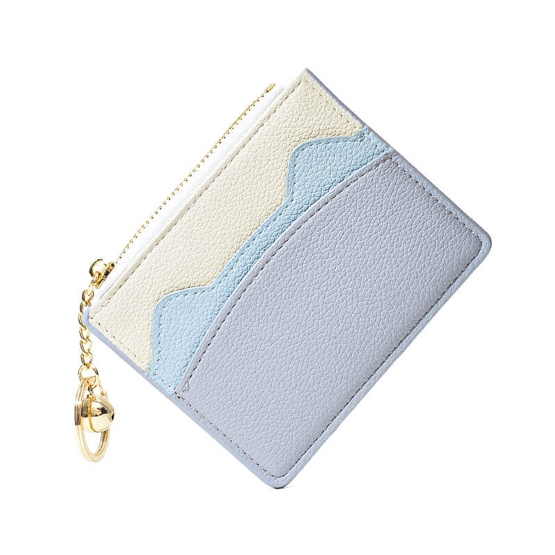 Women's Contrast Color Cute Good-looking Mini Ladies Wallets