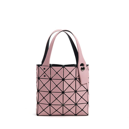 Women's Box Geometric Triangle Hand Holding Handbags