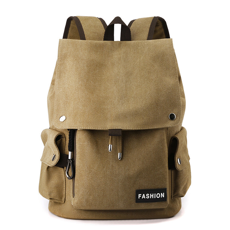 Autumn Retro Trendy Simple Large Capacity Backpacks