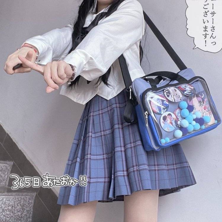 Dimension Cartoon Doll Large Capacity Female Crossbody Bags