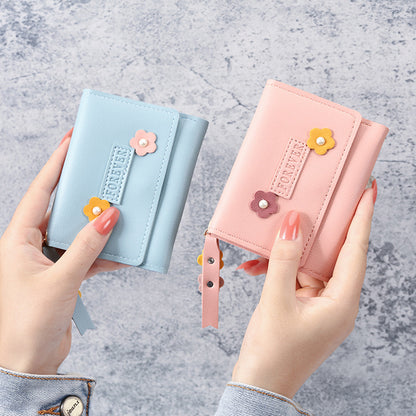 Women's Korean Short Creative Fashion Hasp Ladies Wallets